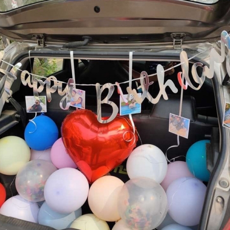 Car Decoration Happy Bday